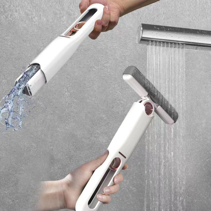 Portable self squeeze short mop