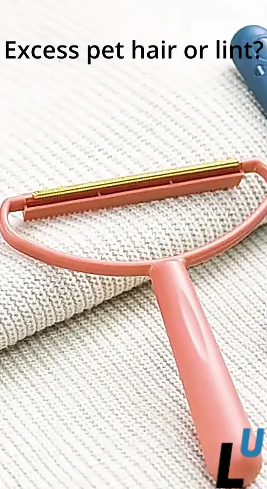 Mitsico Portable Manual Lint Remover Reusable Lint Remover for Clothes and Carpet (2) PORTABLE MANUAL LINT REMOVER - Image 3