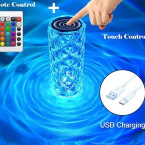 CRYSTAL TOUCH NIGHT LIGHT (16 COLOURS)