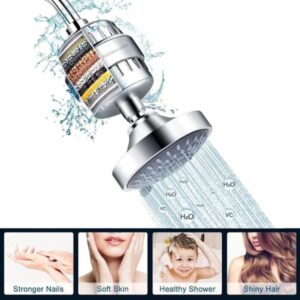 KITCHENCRAFTER SILVER 15 STAGE SHOWER FILTER