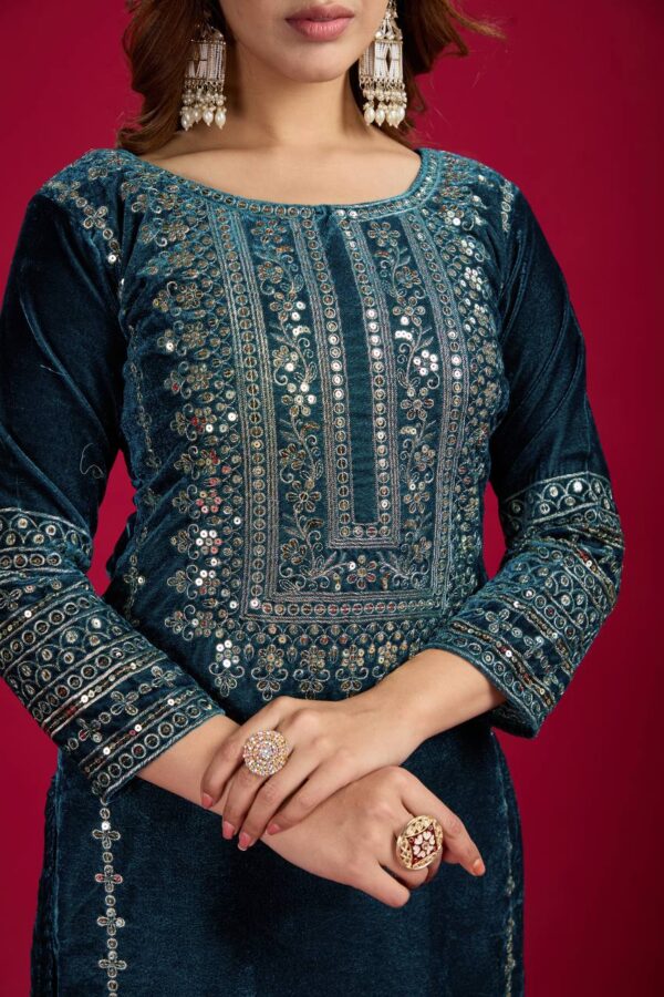 Dupatta and Fully Stitched Bottom - Image 5