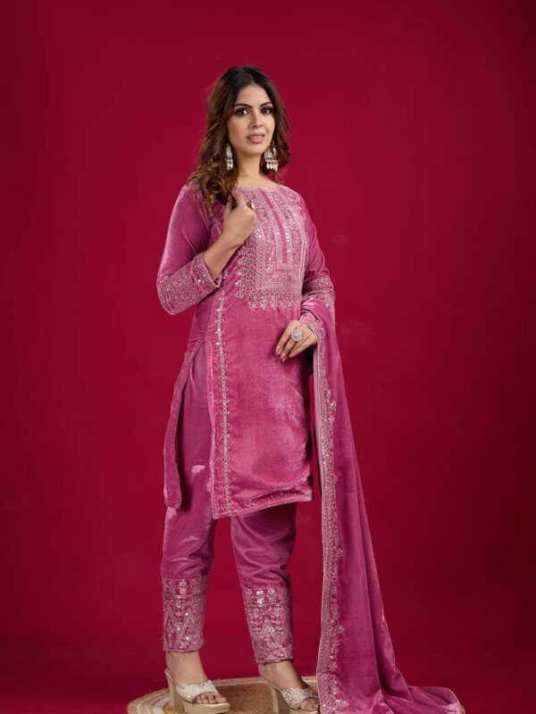 Dupatta and Fully Stitched Bottom - Image 7