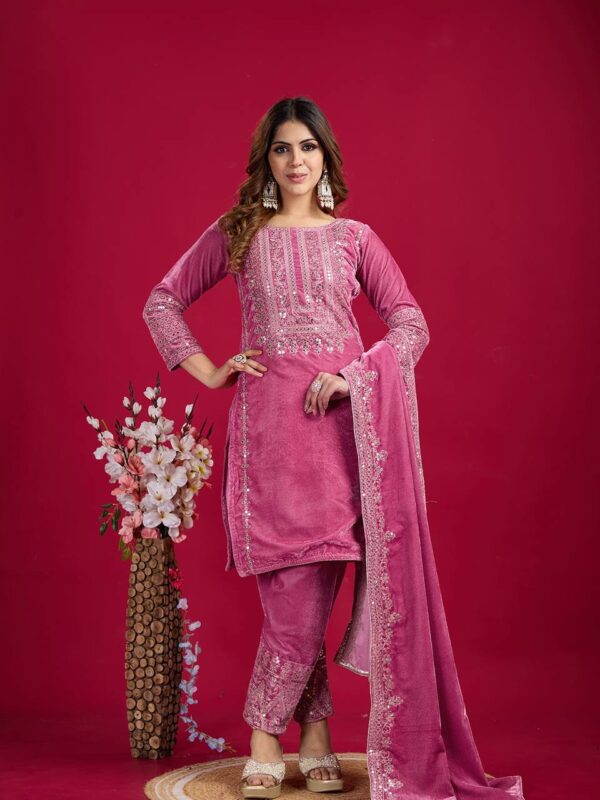 Dupatta and Fully Stitched Bottom - Image 4