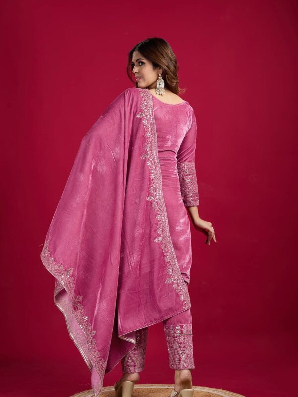 Dupatta and Fully Stitched Bottom - Image 3