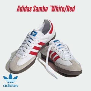Adidas Samba "White/Red