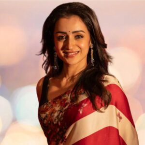 Premium satin silk saree with digital print blouse (1) min