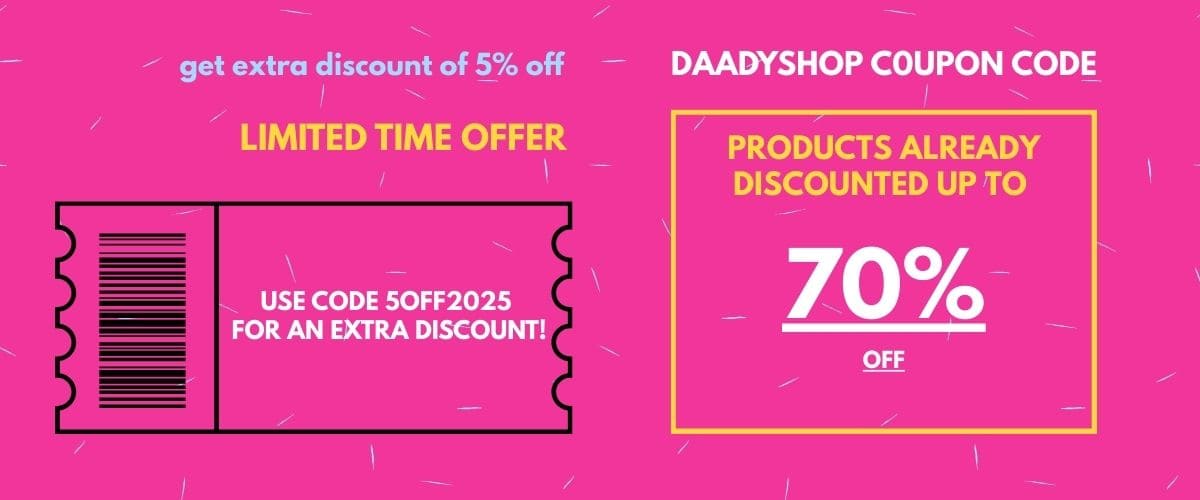 Get extra discount 5 off 1
