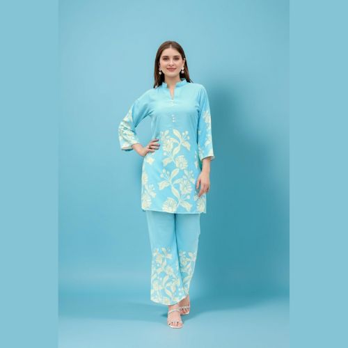 amazing women's printed rayon kurta palazzo set xs xxl amazing women's printed rayon kurta palazzo set xs xxl